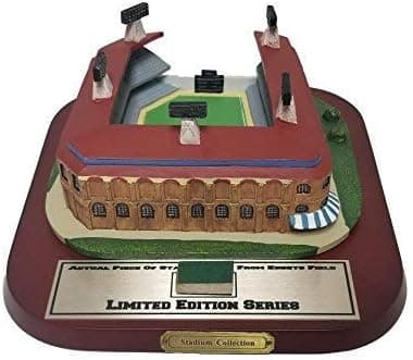 Limited Edition Ebbets Field Stadium Figurine with Game Used Stadium Piece