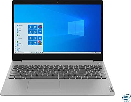 Lenovo 2021 IdeaPad 3 15.6" HD Touchscreen Laptop, Intel Core i5-1035G1 Processor, 12GB DDR4 RAM, 256GB SSD, HDMI, Windows 10 S, Platinum Grey, W/IFT Accessories