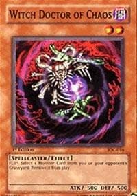 Yu-Gi-Oh! - Witch Doctor of Chaos (IOC-016) - Invasion of Chaos - Unlimited Edition - Common