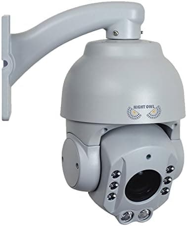 Night Owl Security CAM-PTZ18X-AHD7 720p Analog HD (AHD) Outdoor PTZ Security Camera (White)