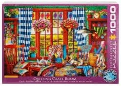 EuroGraphics (EURHR Patchwork Craft Room 1000Piece Puzzle 1000Piece Jigsaw Puzzle