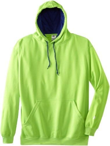 Russell Athletic Men's Big & Tall Neon Pullover Hoodie Sweatshirt