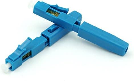 10pack FTTH LC/UPC Optical Fiber Cable Quick LC Fast Connector Adapter Single Mode for CATV Network (10Pcs /Lot)