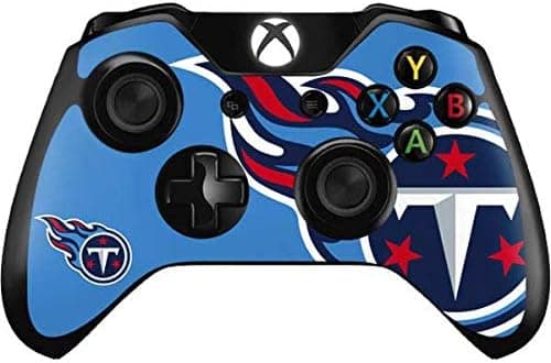 Skinit Decal Gaming Skin Compatible with Xbox One Controller - Officially Licensed NFL Tennessee Titans Large Logo Design