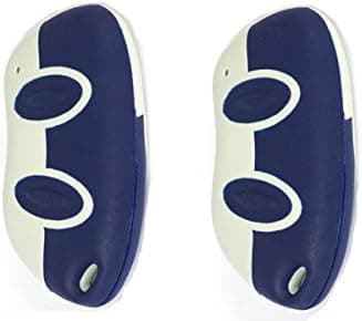USAutomatic 030211-2PK Sentry 2-Button Keychain Remote, Blue/White, 2 Pack, 2-Pack, 2 Piece