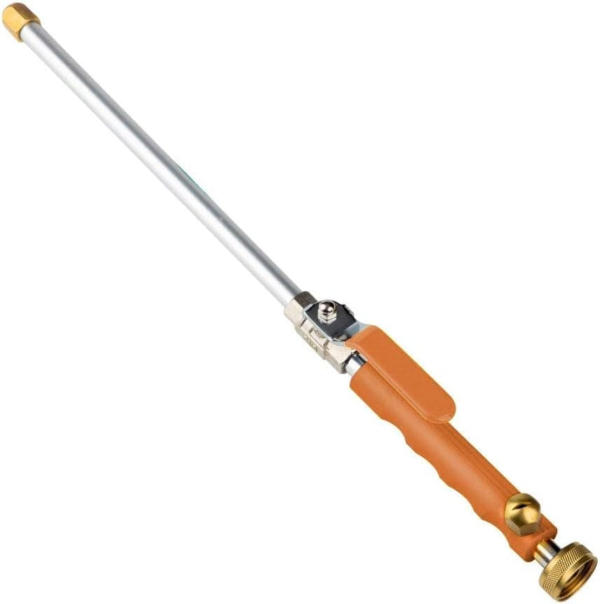 Jet Power Washer 18 inch Extendable High Pressure Car Washing Wand with 2 Garden Water Hose Sprayer Nozzles Glass Window Cleaning Sprayer Extendable Home Garden Car Water Washing