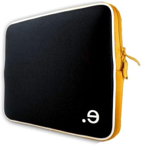 Be.ez 100254 LA Robe Sleeve for MacBook 17 (Black, Orange, White)