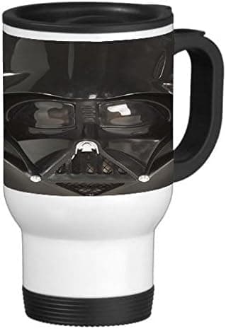 Cool Helmet Print 14 ounce Stainless Travel Mug Thermos