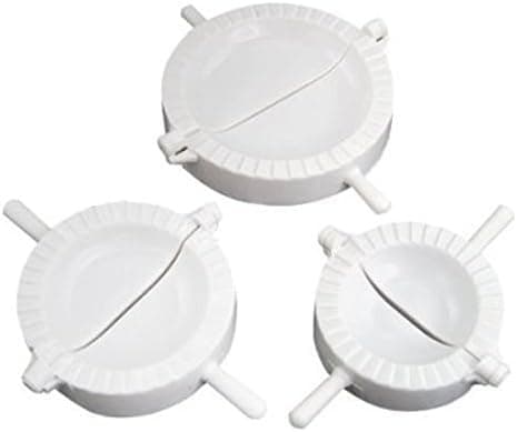 WINOMO 3pcs Kitchen Dumpling Press and Pierogi Maker Dumplings Mold Press