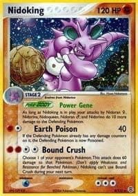 Pokemon - Nidoking (8) - EX FireRed & LeafGreen - Holo