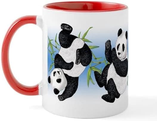 CafePress Panda Bears Mug Ceramic Coffee Mug, Tea Cup 11 oz