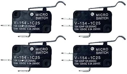 Automotive Authority 4 Pack MICRO SWITCH 2 & 3 Prong 1014807 1014808 For Club Car Golf Cart DS & Precedent
