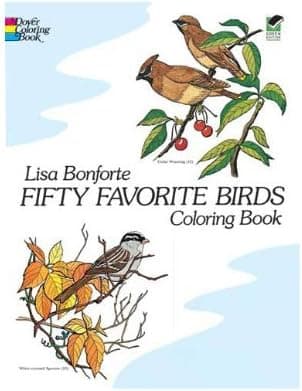 Dover Coloring Book 50 Favorite Birds