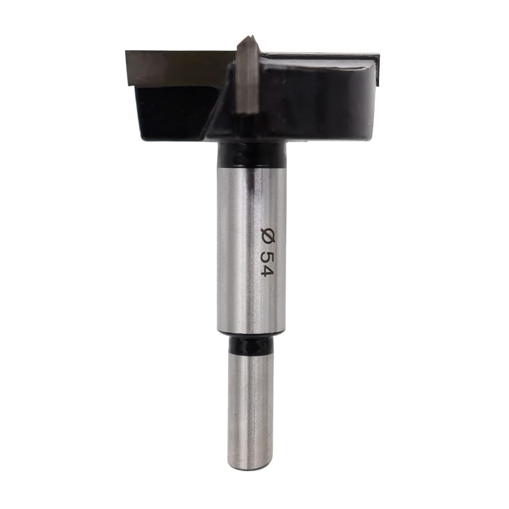 Forstner Drill Bits 54mm (2-1/8 inch) Tungsten Carbide Upgraded Version Higher Hardness Wood Hole Saw Auger Opener Woodworking Drilling Tool Wood Cutter