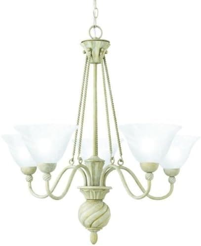 Cambridge 5 Light Chandelier Finish: Chardonnay