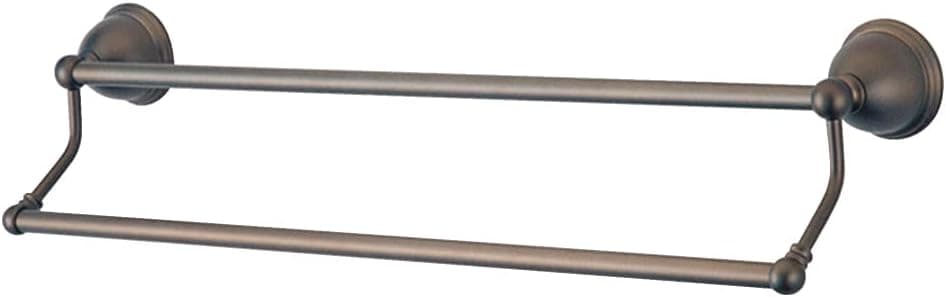 Kingston Brass BA3963ORB Restoration Dual -Towel Bar, 24-Inch, Oil Rubbed Bronze