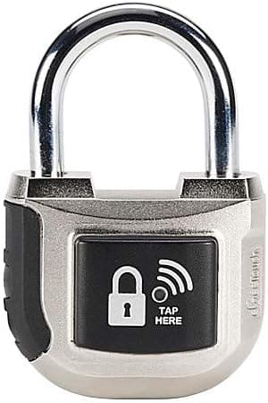 eGeeTouch Smart Padlock Indoor 2nd Gen with Patented Dual Bluetooth+NFC (Single)