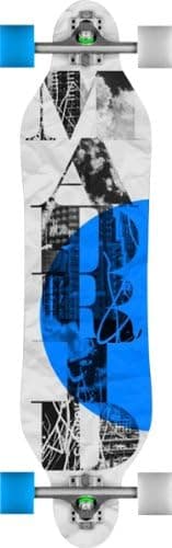 Madrid Letters 36-Inch Skateboard Complete (9 x 36)