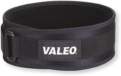 Valeo 6-Inch VLP Performance Low Profile Belt with Waterproof Foam Core and Low Profile Torque Ring Closure, Small
