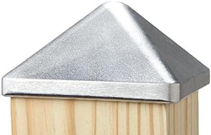 Quickcap Heavy Duty Aluminum Pyramid Post Cap 4x4 (3-1/2")