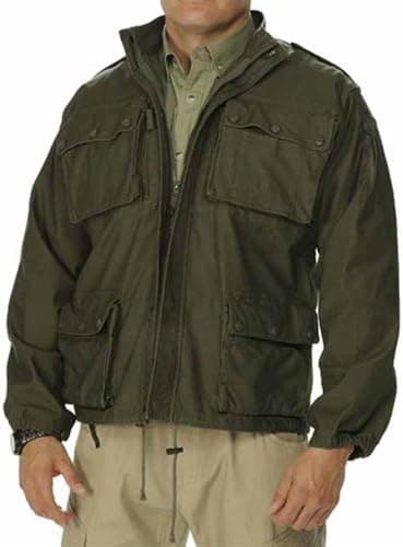 Eotac Tactical Series, Operator Grade Concealed Carry Field Jacket, 9 oz. All-Cotton Iron Twill - Color: OD Green, Size: Large