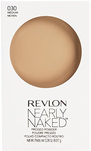 Revlon Nearly Naked Pressed Powder No. 030 Medium for Women, 0.28 Ounce