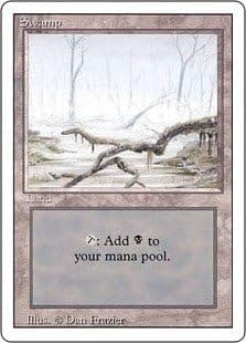 Magic: the Gathering - Swamp - Revised Edition