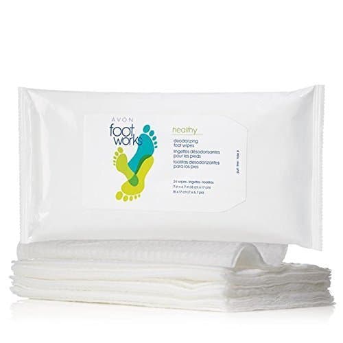 Avon Healthy Foot Works Deodorizing Foot Wipes