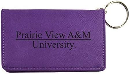 LXG, Inc. Velour ID Holder-Prairie View A&M University-Purple