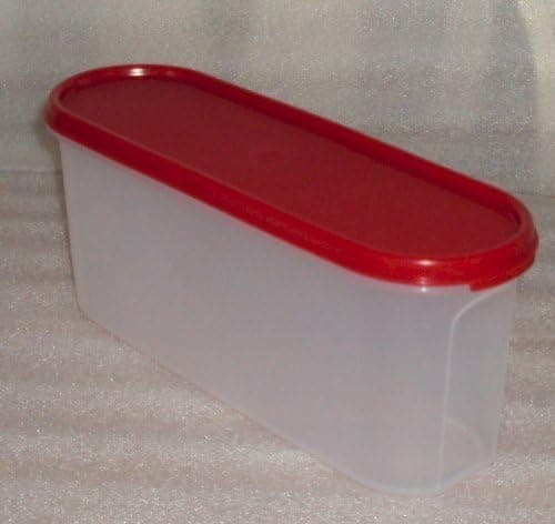 Tupperware Super Oval 2 Modular Mate. Red Seal