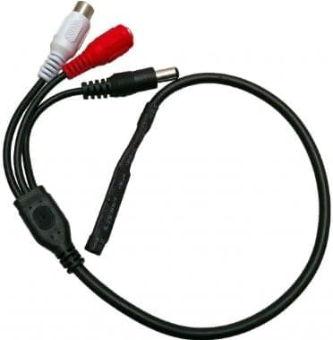 DSC-MP100 Pre-Amp Hidden Microphone RCA Power in/Out CCTV