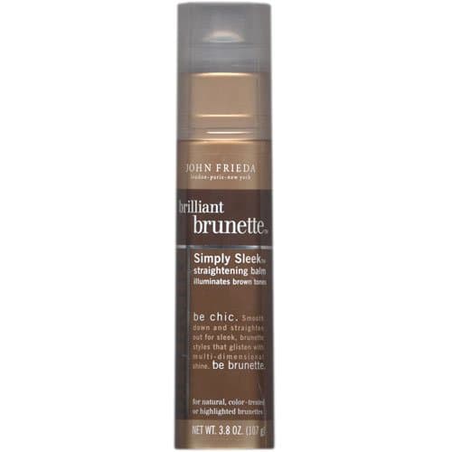 John Frieda Brilliant Simply Sleek Straightening Balm 3.8 oz