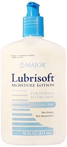Major Pharmaceuticals 241936 LubriSoft Emollient Moisture Lotion, Compare to Lubriderm, 473 mL Volume, White