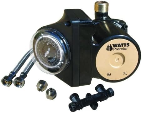 Sioux Chief 500805 Premier Hot Water Recirculation Pump, Black