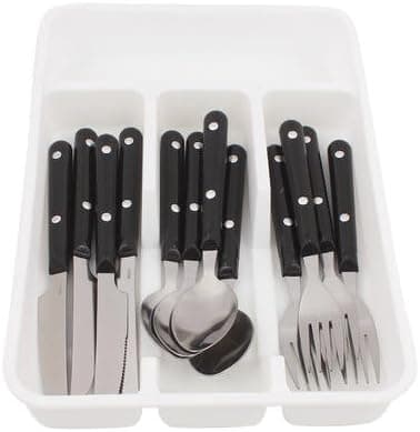 12 Piece Steel Cutlery Set in Tray