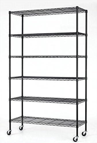 Shelf 82"x48"x18" 6 Tier Layer Adjustable Steel Wire Metal Shelving Rack 76 4.8 Average Based on 88 ratings 5 80 4 3 3 2 2 1 1 2 Would Recommend Good Value See All 67 Reviews