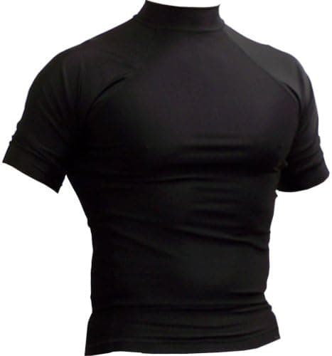xObsolete Rash Guard - Short Sleeve, Black, Small Oval