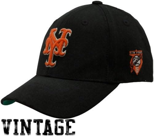 '47 Brand New York Giants Black 1957 Cooperstown Wool Stretch Flex Hat
