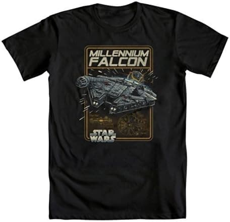 Mighty Fine Star Wars Millenium Falcon T-Shirt