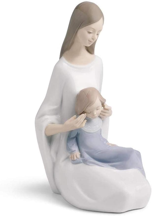 Nao by Lladro Collectible Porcelain Figurine: MY BEAUTIFUL GIRL - 9-1/2" tall - mother and daughter