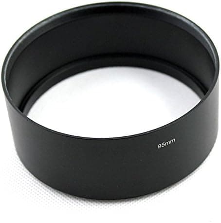 Camkitmate 39mmx95mm Metal Lens Hood Screw in Type for 500mm F/6.3 Mirror Tele Reflex Lens