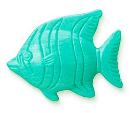 Cape Shore Teal Blue Angelfish Shaped Soap
