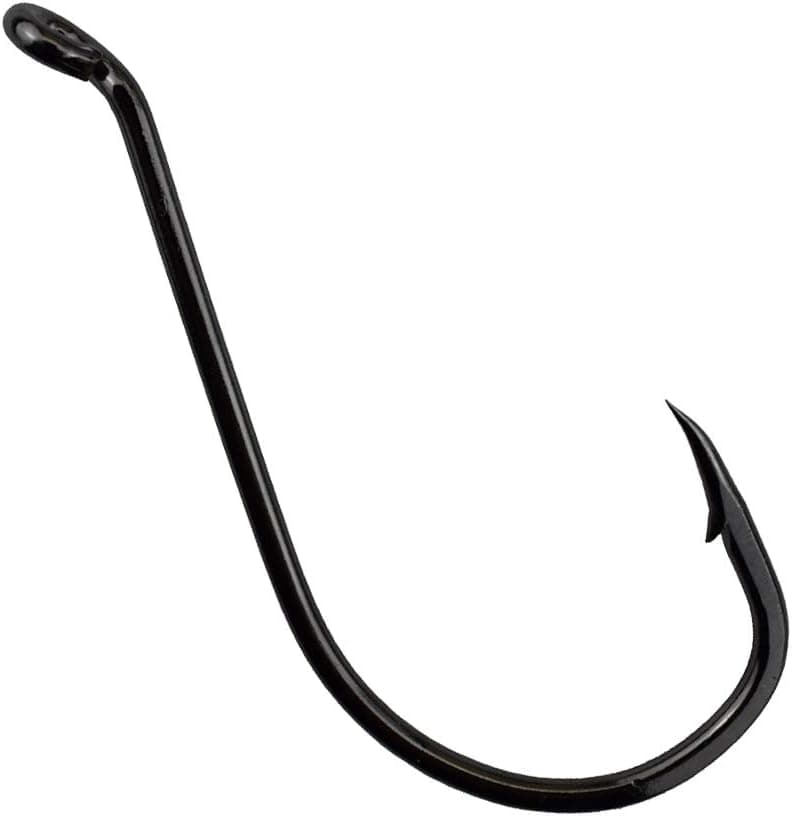 Luengo 100pcs 1/0 9/0 Octopus Fishing Hook High Carbon Steel Fishing Hook Saltwater for Bass Fishing