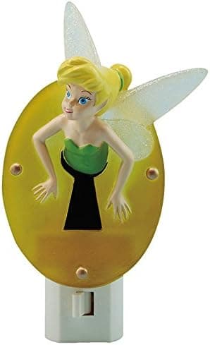 Westland Giftware Disney Tinkerbell Resin Nightlight, Stuck In Keyhole
