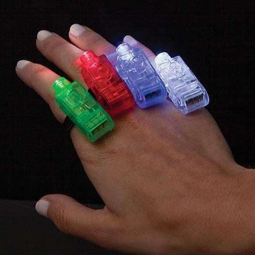 Novelty Lazer Fingers (Set of 4)