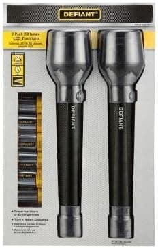 350 Lumens LED Flashlight (2 per Pack)
