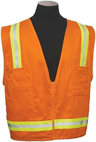 ML Kishigo - 100% Cotton Surveyor's Safety Vest size: 2X-large