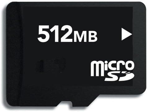 Micro SD / Transflash Memory Card with Adapter, 512MB
