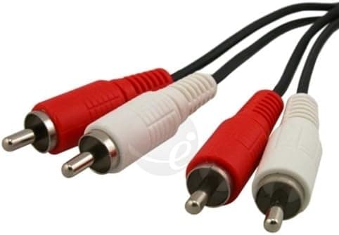 2 RCA Stereo Audio Cable, 6 FT
