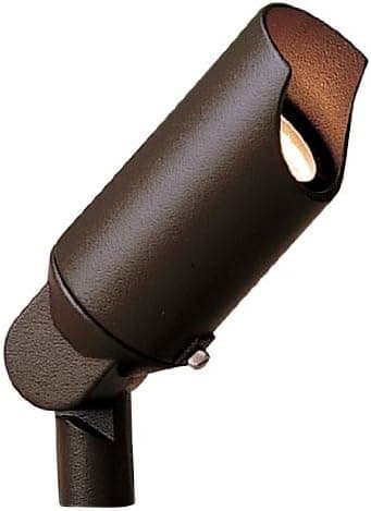 Kichler 15398AZT Accent 1-Light 12V, Textured Architectural Bronze